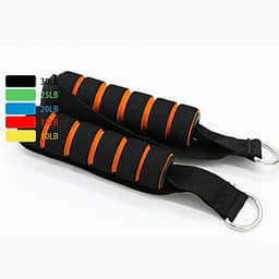 Bộ Dây Đàn Hồi Ngũ Sắc Tập Gym Đa Năng  YESURE 11 món, gọn nhẹ có thể mang đi lại bất kỳ nơi đâu, không bị gò bó về không gian và thời gian - tặng kèm túi đựng và  hướng dẫn