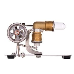 Mô Hình Động Cơ Hơi Nước Nóng - Màu Bạc