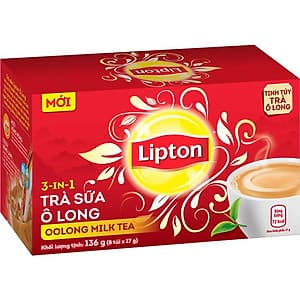 Hộp Trà Sữa Lipton Ô Long - 67656173 (8 Gói x 17g)
