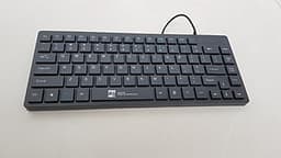 Bàn phím máy tính-Bàn phím mini có dây HN R8 1812 phím bấm rất nhẹ êm - Hàng nhập khẩu