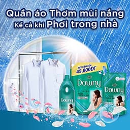 Nước Xả Vải Downy Expert Dành Cho Phơi Trong Nhà 2.4L (dạng túi)