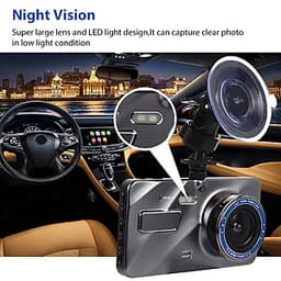 Camera Hành Trình Tự Động Bật Tắt Kèm Màn Hình Cho Ô Tô (4 Inch HD1080P)