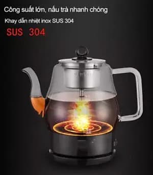 Ấm đun trà tự động 1.5L