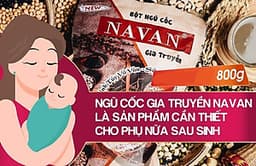 Túi Ngũ Cốc NAVAN (800G) -  Dinh Dưỡng Thiết Yếu Cho Mẹ