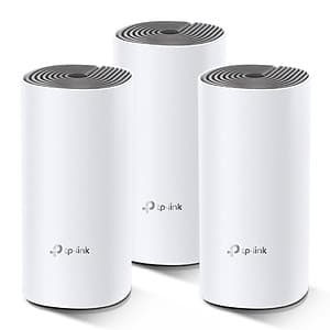 Bộ Phát Wifi Mesh Băng Tần Kép TP-Link Deco E4 AC1200 MU-MIMO (3-pack) - Hàng Chính Hãng