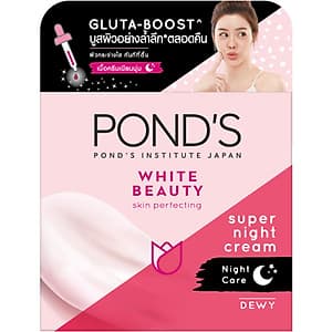 Kem Dưỡng Da Trắng Hồng Rạng Rỡ Pond's White Beauty Ban Đêm (50g)