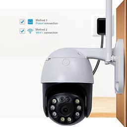 Camera Wifi Quan Sát Ngoài Trời, Model 20HS300, 3.0 FULL HD 1080 Xoay 360 Độ, Góc Nhìn Rộng, Hàng Nhập Khẩu 