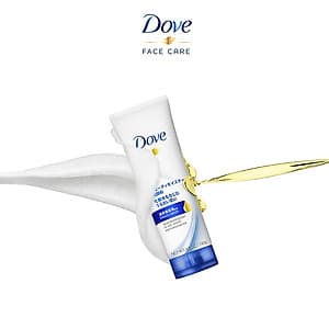 Sữa Rửa Mặt Dove Tinh Chất - Serum Cấp Ẩm Và Cho Da Mềm Mịn 130g
