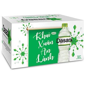 [Nhập mã COCATET2021] Thùng 24 Chai Nước Đóng Chai Dasani (500ml / Chai)
