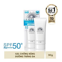 Kem chống nắng dưỡng trắng dạng gel Anessa Whitening UV Sunscreen Gel 90g