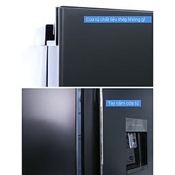 Tủ lạnh Aqua Inverter 510 lít AQR-I565AS BS
