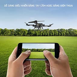 Máy bay quay phim điều khiển từ xa Flycam SkyHunter X8 camera 200W kết nối wifi tới điện thoại