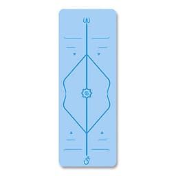 Combo Thảm Tập Yoga Định Tuyến YogaLink PU cao cấp + túi đựng thảm và dung dịch vệ sinh