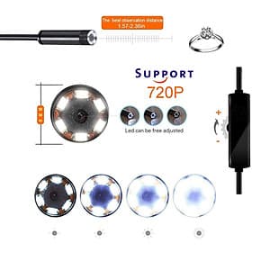 Camera Nội Soi Chống Nước Cho Điện Thoại OTG Wifi Dài 1M AZONE