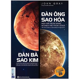 Đàn Ông Sao Hỏa Đàn Bà Sao Kim (Tặng Kèm Bộ Bookmark TiKi Gia Đình Yêu Thương)