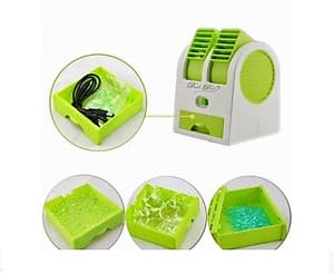 Quạt Điều Hòa Mini 2 Cửa Gió Có Ngăn Chứa Nước Đá Nhỏ