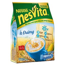 Túi 16 Gói Bột Ngũ Cốc Nestle Nesvita Ít Đường (25g)