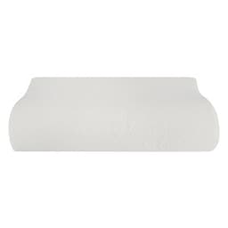 Gối Memory Foam 50D Hình Cong Lock&Lock HLW111 (50 x 30 cm) - Trắng