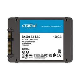 Ổ cứng SSD Crucial BX500 3D NAND SATA III 2.5 inch 120GB CT120BX500SSD1 - Hãng Chính Hãng