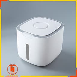 Thùng đựng gạo thông minh 10kg HT SYS - COCO - E2005, thiết kế dạng nhấn nút, chất liệu ABS cao cấp (giao màu ngẫu nhiên)
