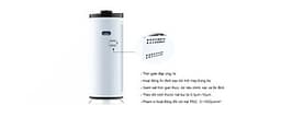 Máy Lọc Không Khí Ebraco E600 - Hệ Thống 5 Lớp Lọc Công Suất Lên Đến 72m2 - Hàng Chính Hãng