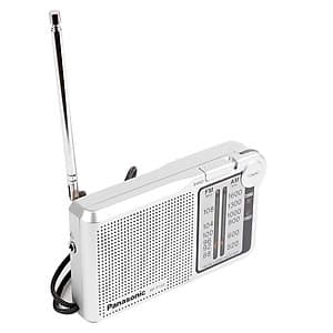 Đài Radio FM/AM Panasonic RF - P150DBAGA Kèm Pin Chính Hãng