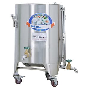 Nồi nấu sữa đậu nành công nghiệp 40L - Nấu sữa thơm, không bị đóng cặn