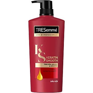 Dầu Gội Tresemmé Keratin Smooth Tinh Dầu Argan Và Keratin Vào Nếp Suôn Mượt (640g)