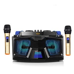 Loa karaoke gồm 2 micro không dây kết nối bluetooth D221 ( hàng nhập khẩu ) tặng 1 bộ chuyển đổi cáp quang