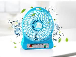 Quạt sạc tích điện mini USB Fan 3 chế độ