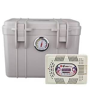 Combo hộp Chống Ẩm Eirmai R11 và máy hút ẩm ( 12L ) - Hàng chính hãng