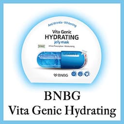Combo 10 gói Mặt nạ giấy BNBG Vita Genic Jelly Mask 30ml x10 (Lifting, Whitening, Relaxing, Hydrating) Tặng 1 Lưới Tạo Bọt Rửa Mặt