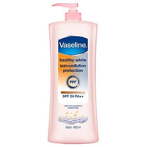 Sữa Dưỡng Thể Trắng Da Chống Nắng Và Ô Nhiễm Môi Trường Vaseline SPF 24 PA ++ (400ml)