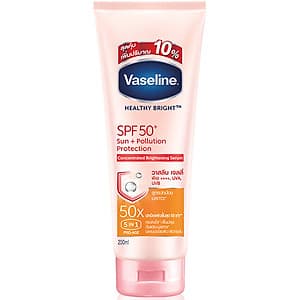 Vaseline 50x Serum Chống Nắng Cơ Thể SPF50 + Dưỡng Da Sáng Khoẻ 200ml