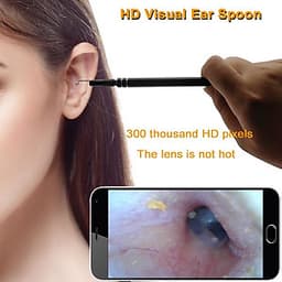 Dụng Cụ Lấy Ráy Tai Thông Minh, Camera Nội Soi Lấy Ráy Tai INTELLHAWK - HÀNG CHÍNH HÃNG, Kèm Bộ Đầu Lấy Ráy Tai, Soi Tai Mũi Họng Chuyên Nghiệp