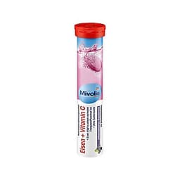 Viên Uống Bổ Sung Sắt và Vitamin C DAS Gesunde PLUS 20 Viên