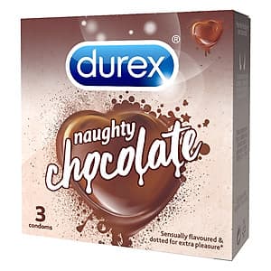 Bao Cao Su Durex Naughty Chocolate (3 Chiếc)