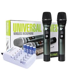 Micro không dây Kiwi A200 tặng Bộ pin sạc Doublepow - Hàng chính hãng