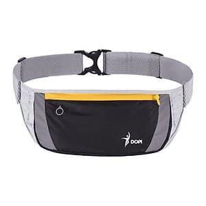 TÚI ĐEO HÔNG ĐEO BỤNG CHẠY BỘ CHỐNG NƯỚC, DÂY ĐEO THOÁNG KHÍ DOPI DP2202 - Hàng chính hãng, có ngăn đựng điện thoại