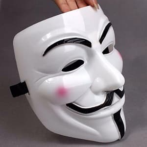 Mặt nạ hacker - Anonymous Mặt Nạ hóa trang Halloween