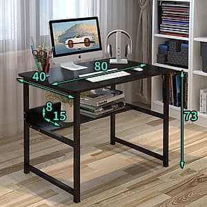 Bàn làm việc 2 tầng 80cm