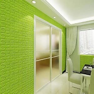 Bộ 10 Miếng Xốp Dán Tường 3D Chịu lực, chống nước, chống ẩm mốc 70x77cm DT26