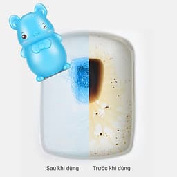 Combo 02 Viên Thả bồn cầu Nhật bản, Vệ Sinh Bồn Cầu, Giúp Hỗ Trợ Giảm Thông Tắc Bồn Cầu Và Khử Mùi, Diệt Sạch 99% Vi Khuẩn