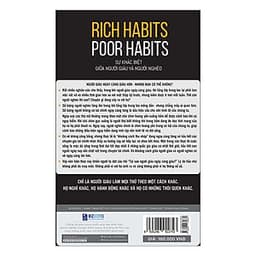 Rich Habits - Poor Habits Sự khác biệt giữa người giàu và người nghèo