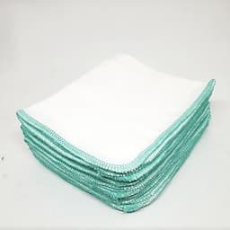Gói 50 Khăn sữa vải gạc Thanh Thanh Dày 4 lớp 25x30cm 100% cotton (Đồ dùng vệ sinh cho bé) 