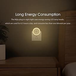 Xiaomi Mijia Đèn Ngủ Cảm biến ánh sáng Tiết Kiệm Năng Lượng  (Trắng)