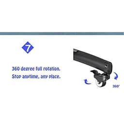 Giá treo tivi di động nhập khẩu AVA1500-60-1P (Đ8) màu đen cho tivi 32-65 inch