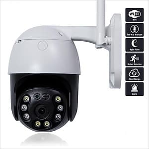Camera Wifi Quan Sát Ngoài Trời, Model 20HS300, 3.0 FULL HD 1080 Xoay 360 Độ, Góc Nhìn Rộng, Hàng Nhập Khẩu 
