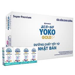 Thùng 48 Hộp Sữa Bột Pha Sẵn Vinamilk Yoko Gold 110ml