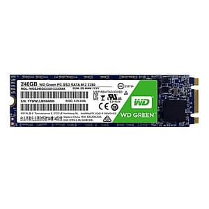 Ổ cứng SSD WD G2 240GB Chuẩn M.2 Green - Hàng Chính Hãng